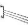 DEANTE Triple Swivel Towel Rack Wall-Mounted Chrome
