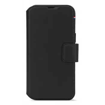 Decoded Leather Detachable Wallet Case, skirtas iPhone 16 Pro Max, suderinamas su MagSafe, juodos spalvos