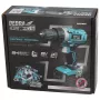 DEDRA DED7040 18V belaidis smūginis gręžtuvas su 50 Nm sukimo momentu, 13 mm metaliniu griebtuvu, LED apšvietimu