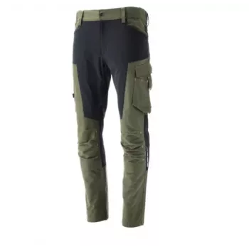 DEDRA TACTICAL Darbo kelnės 54 dydžio juodos su pilkais akcentais