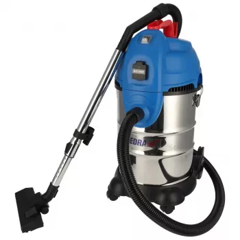 DEDRA Šlapias ir sausas dulkių siurblys 1600W 30L Medvilninis filtras