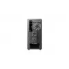 Deepcool CC550 4F Mid Tower korpusas, 4x 120mm LED ventiliatoriai, grūdintas stiklas, juoda