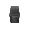 Deepcool CC550 4F Mid Tower korpusas, 4x 120mm LED ventiliatoriai, grūdintas stiklas, juoda