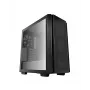 Deepcool CG560 Mid Tower Case su grūdinto stiklo šonine plokšte, juoda