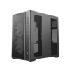 Deepcool CG590 MESH 2F Vidutinio bokšto korpusas - Black, grūdintas stiklas, 2x120mm ventiliatoriai