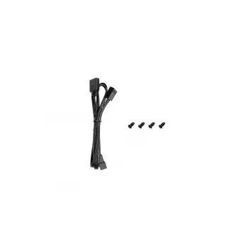 Deepcool FD12 ARGB V2 120 mm PWM korpuso ventiliatorius - juodas