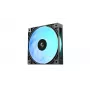 Deepcool FD12R ARGB V2 120mm PWM adresuojamas RGB korpuso ventiliatorius - juodas