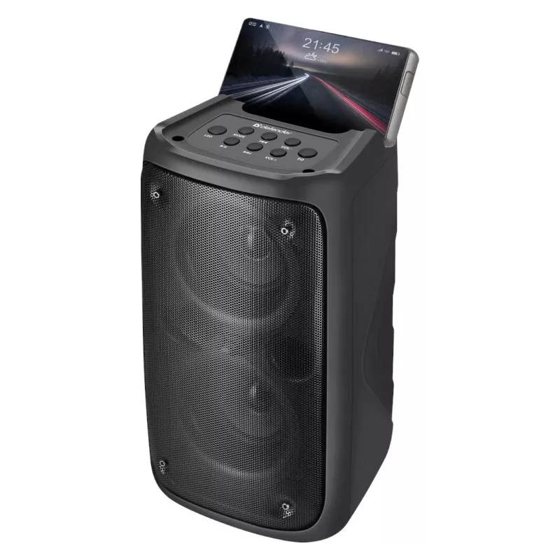 Defender Boomer 20 Bluetooth garsiakalbis 20W su šviesa, FM, USB, AUX, mikrofonu