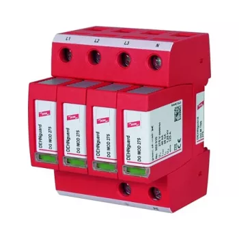 DEHNguard DG M TNS 275 2 tipo viršįtampių ribotuvas 3+1 polių 230/400 V AC