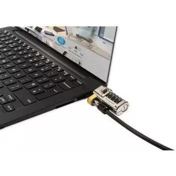 Dell 461-AAEU Apsauginis kabelio užraktas 1,8 m juodas chromas (D6FY7)