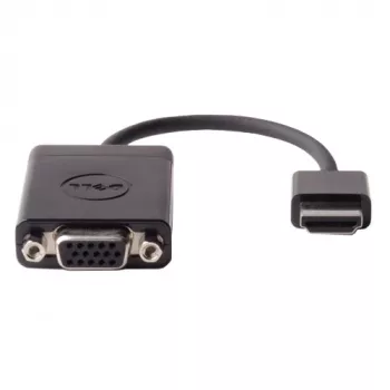 Dell HDMI į VGA aktyvus adapterio kabelis (MF0V6) - 1920x1200, juodas