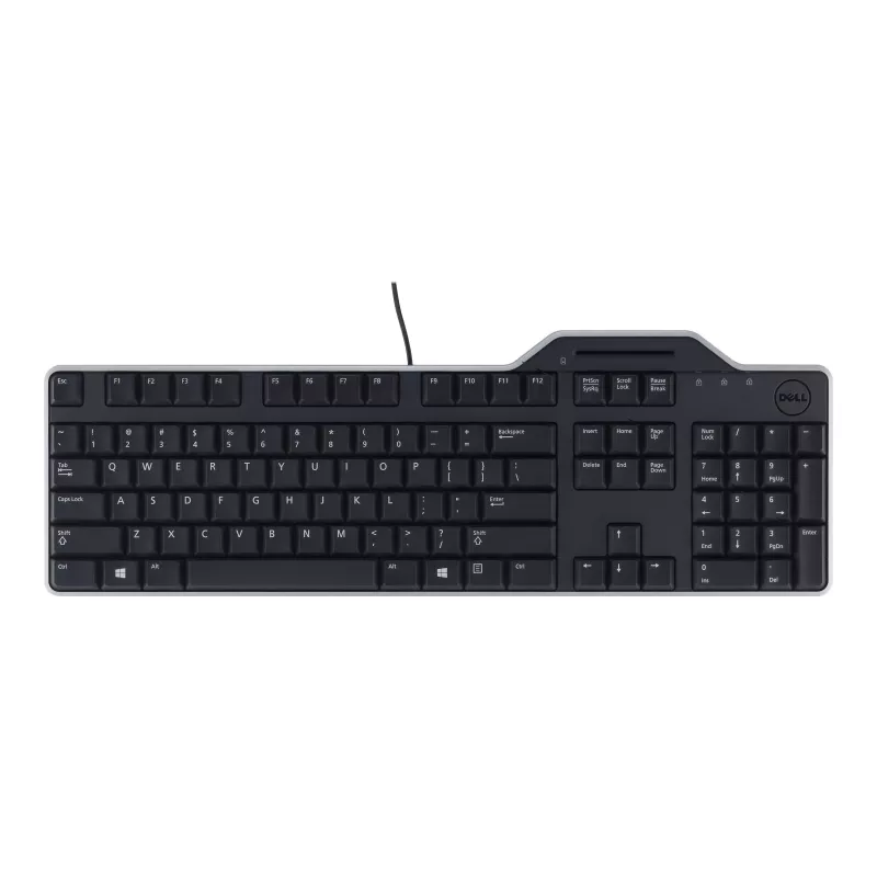 Dell KB813 Smartcard Keyboard - USB - AZERTY - Juoda