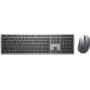 Dell KM7321W Premium belaidis klaviatūros ir pelės rinkinys - RF 2,4 GHz ir Bluetooth 5.0, viso dydžio, Titan Gray 02HHJ
