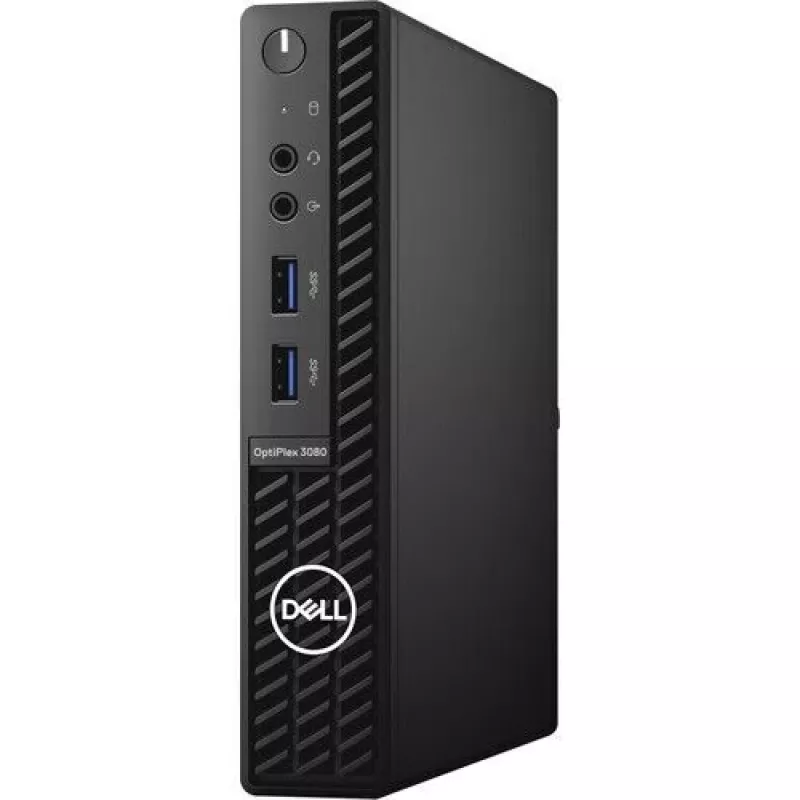 Dell OptiPlex 3080 Mažos formos stalinis kompiuteris - Intel Celeron G5905, 8GB DDR4 RAM, 256GB NVMe SSD, Windows 10 Pro