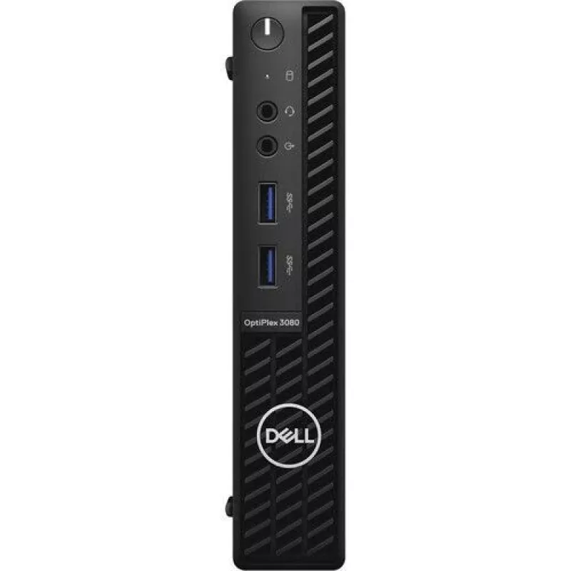 Dell OptiPlex 3080 Mažos formos stalinis kompiuteris - Intel Celeron G5905, 8GB DDR4 RAM, 256GB NVMe SSD, Windows 10 Pro