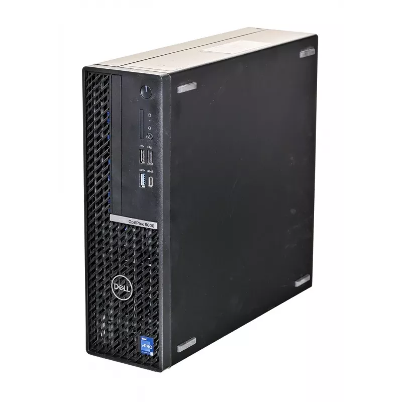 DELL OptiPlex 5000 SFF stalinis kompiuteris, Intel Core i5-12500 6 branduolių iki 4,6 GHz, 16GB DDR4, 512GB SSD, Windows 11 Pro, atnaujintas