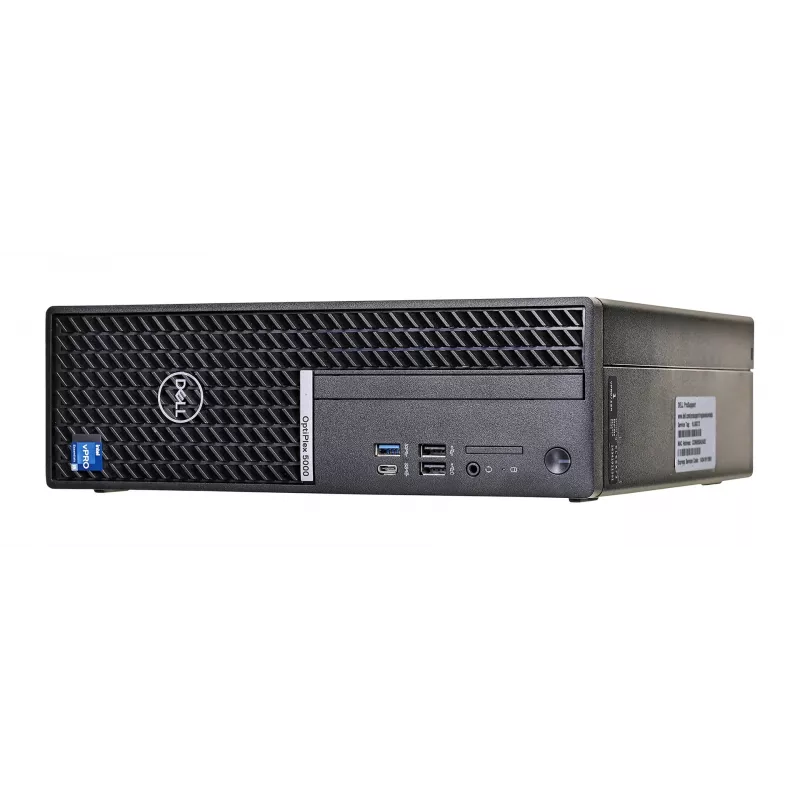 DELL OptiPlex 5000 SFF stalinis kompiuteris, Intel Core i5-12500 6 branduolių iki 4,6 GHz, 16GB DDR4, 512GB SSD, Windows 11 Pro, atnaujintas