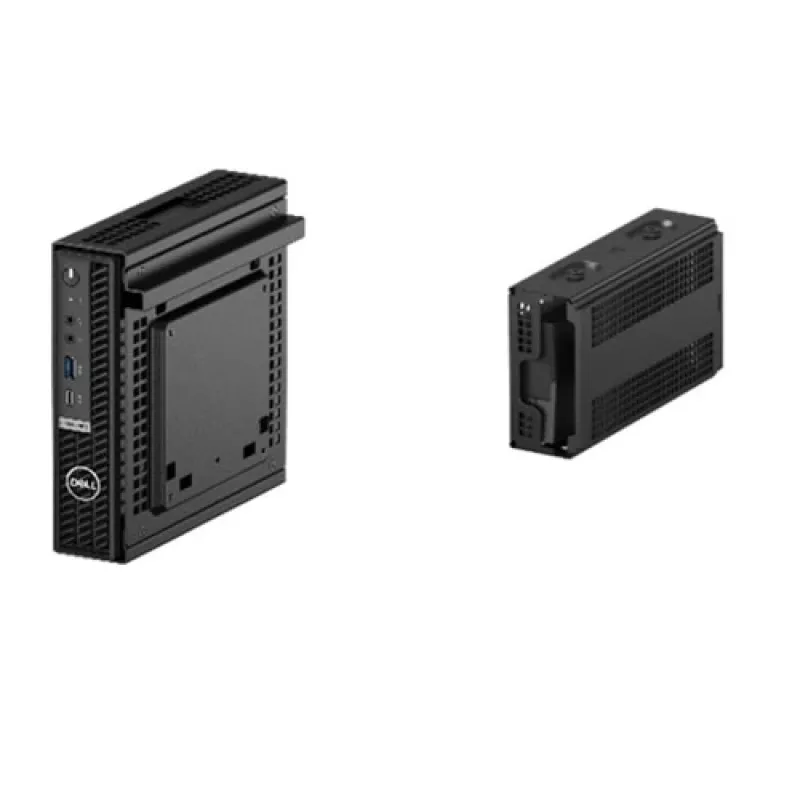 DELL OptiPlex MFF ir TC dvigubas VESA laikiklis su adapterio laikikliu