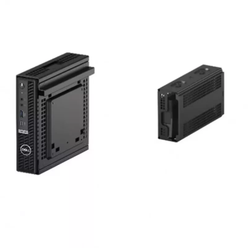 DELL OptiPlex MFF ir TC dvigubas VESA laikiklis su adapterio laikikliu