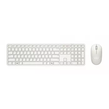 Dell Pro 5 KM526 belaidis klaviatūros ir pelės rinkinys - rusiškas išdėstymas - šviesus pelenų