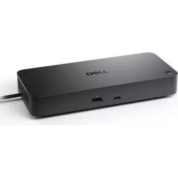 Dell Pro Dock WD25 Thunderbolt 4 dokinimo stotis, 130W galios tiekimas, 8K, dvigubas 4K, juoda