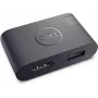 Dell USB Type-C į HDMI/USB Type-A adapteris (DA20) – 4K HDMI, USB 3.0, juodas