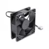 Delock ašinis ventiliatorius 48 V DC, 80 x 80 x 25 mm su 4 kontaktų PWM jungtimi, juodas