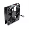 Delock ašinis ventiliatorius 48 V DC, 92 x 92 x 25 mm su 2 kontaktų jungtimi, juodas
