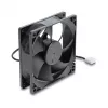Delock ašinis ventiliatorius 48 V DC 92x92x25 mm 4 kontaktų PWM (67452), juodas
