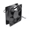 Delock ašinis ventiliatorius 48V DC, 120x120x38mm, 4 kontaktų PWM, rutulinis guolis, 3000 RPM, 170 m³/h, juodas