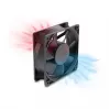 Delock ašinis ventiliatorius 48V DC, 120x120x38mm, 4 kontaktų PWM, rutulinis guolis, 3000 RPM, 170 m³/h, juodas