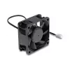 Delock Ašinis ventiliatorius 48V DC 60x60x25mm su 2 kontaktų jungtimi Black