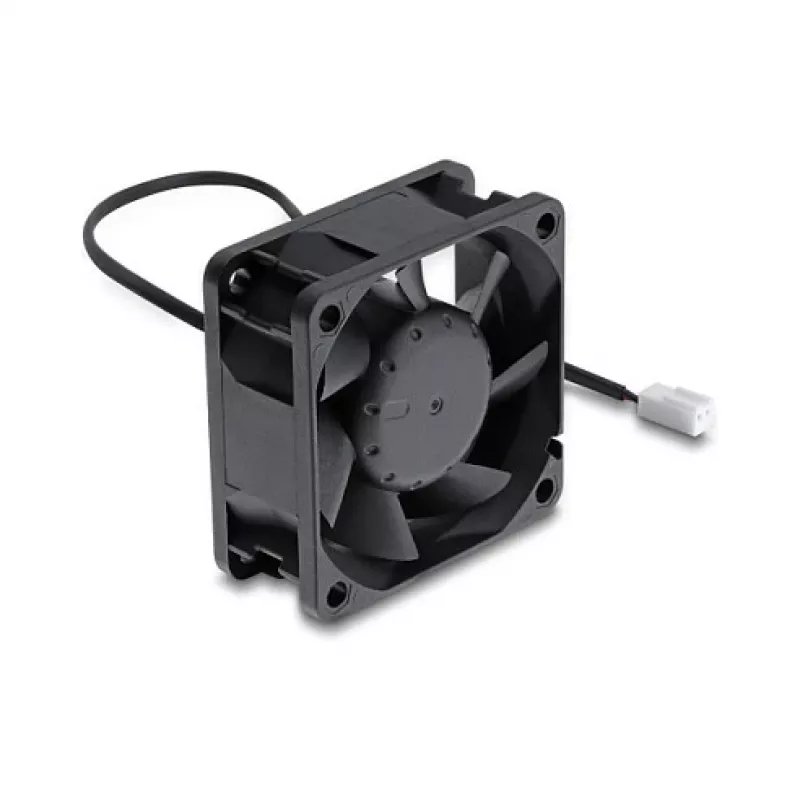 Delock Ašinis ventiliatorius 48V DC 60x60x25mm su 2 kontaktų jungtimi Black