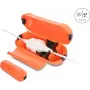 Delock kabelių jungčių apsaugos dėžutė IP44 su pakabinimo kabliu, oranžinė 91729