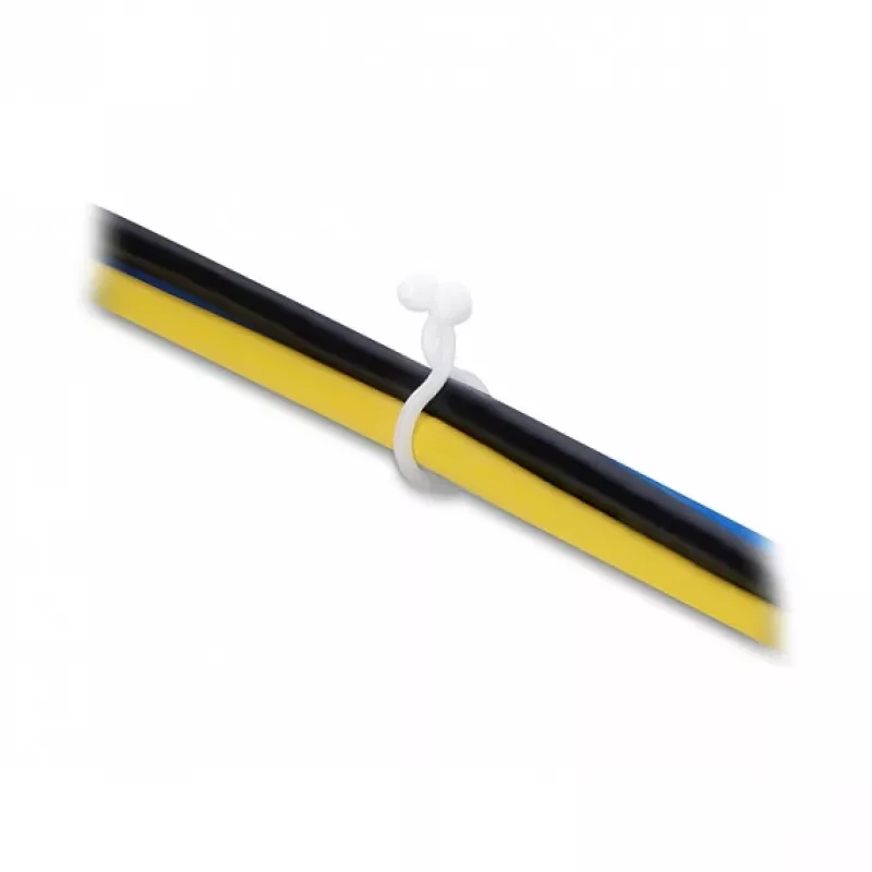 Delock kabelio spiralinis apvyniojimas 13 mm permatomas, 10 m, 100 vienetų