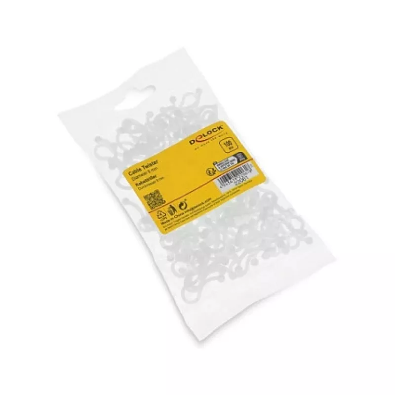 Delock Kabelio Spiralinis Apvyniojimas 8 mm Skaidrus, 100 Vienetų