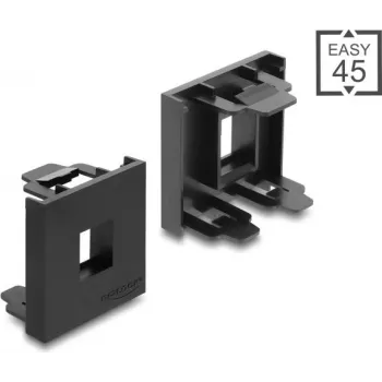 Delock Easy 45 Keystone modulio laikiklis 45 x 45 mm juodas 81669