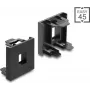 Delock Easy 45 Keystone modulio laikiklis 45 x 45 mm juodas 81669