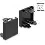 Delock Easy 45 modulio aklina plokštė 45 x 45 mm juoda (81670)