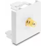 Delock Easy 45 modulis RCA lizdas į RCA lizdą, auksuoti kontaktai 91819