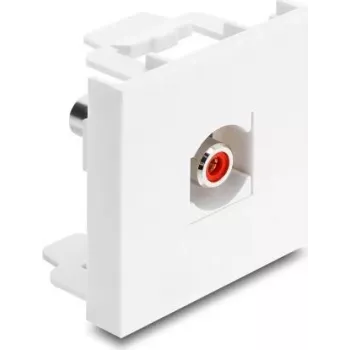 Delock Easy 45 modulis RCA lizdas į RCA lizdą raudonas / baltas (91815)