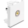 Delock Easy 45 modulis RCA lizdas į RCA lizdą geltonas / baltas 91814