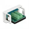 Delock Easy 45 įsmaigomasis modulis D-Sub 9 kontaktų kištukas į 10 kontaktų gnybtų bloką, baltas RAL 9003 81351