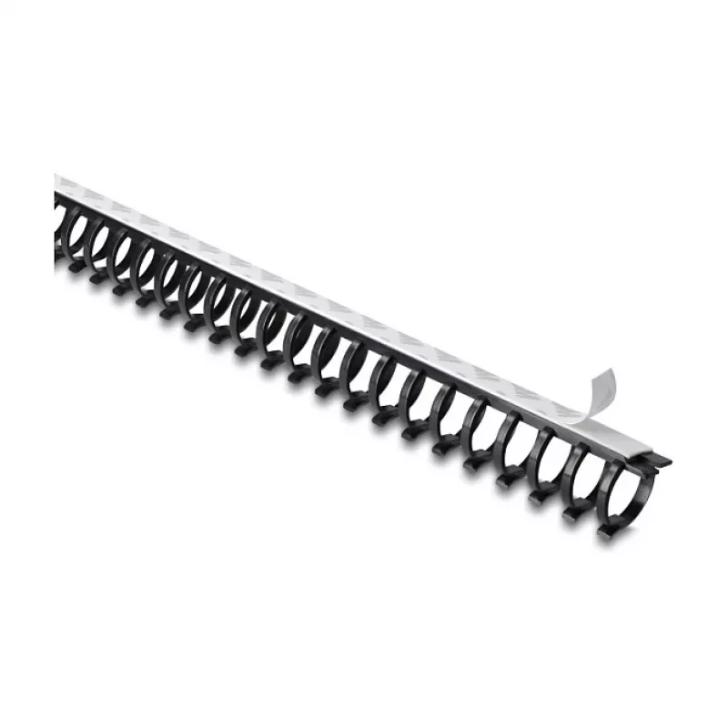 Delock Lankstus kabelių kanalas su lipniu pagrindu ir varžtais 25 x 26 mm - ilgis 50 cm juodas