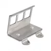 Delock Keystone metalinis laikiklis 3 prievadų DIN bėgiui (88139)