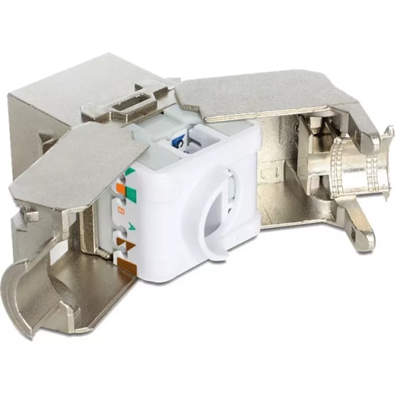 Delock Keystone modulis RJ45 lizdas į LSA Cat.6A STP