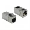 Delock Keystone modulis RJ45 moteriškas į RJ45 moterišką Cat.6 STP 90° 86371