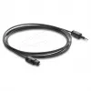 Delock optinis garso kabelis – Mini TOSLINK 3.5mm į TOSLINK, 2m, juodas