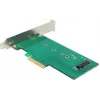 Delock PCI Express x4 plokštė į 1 x vidinį NVMe M.2 Key M 110 mm - žemo profilio formatas