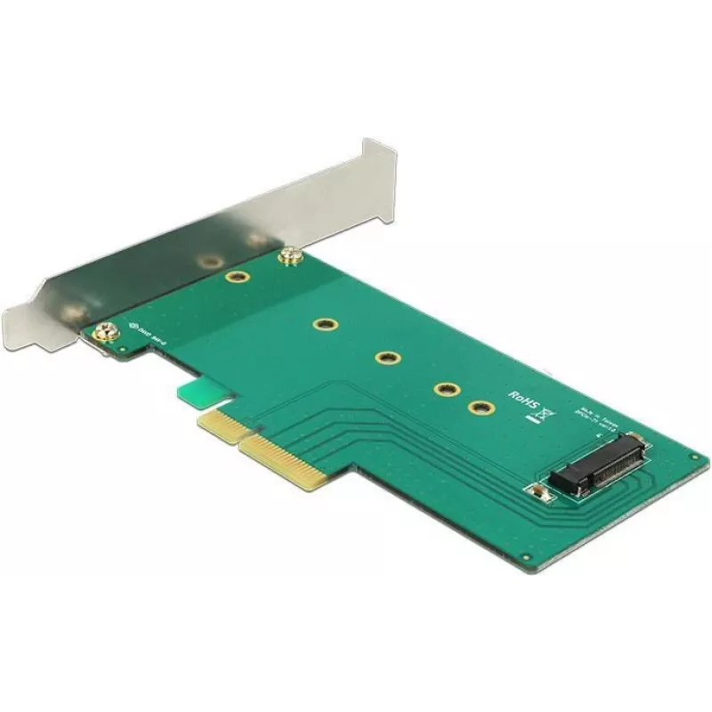Delock PCI Express x4 plokštė į 1 x vidinį NVMe M.2 Key M 110 mm - žemo profilio formatas
